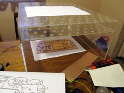 Making the acrylic chassis