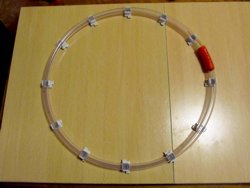 Circular tube assembled